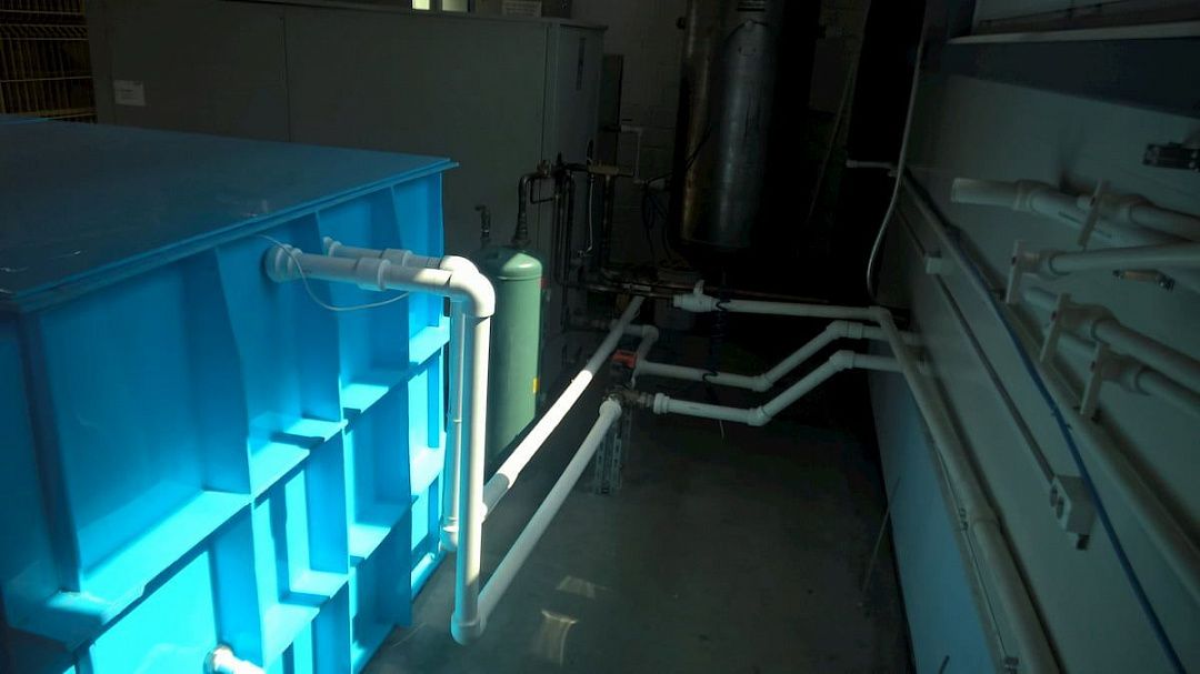 Комплексная установка системы охлаждения на производстве по изготовления полимерных изделий
